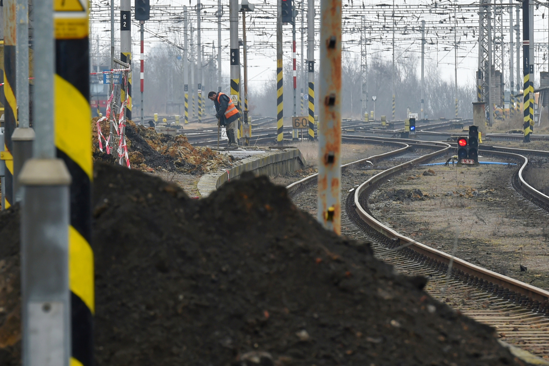 V Chebu začala rekonstrukce kolejiště vlakového nádraží