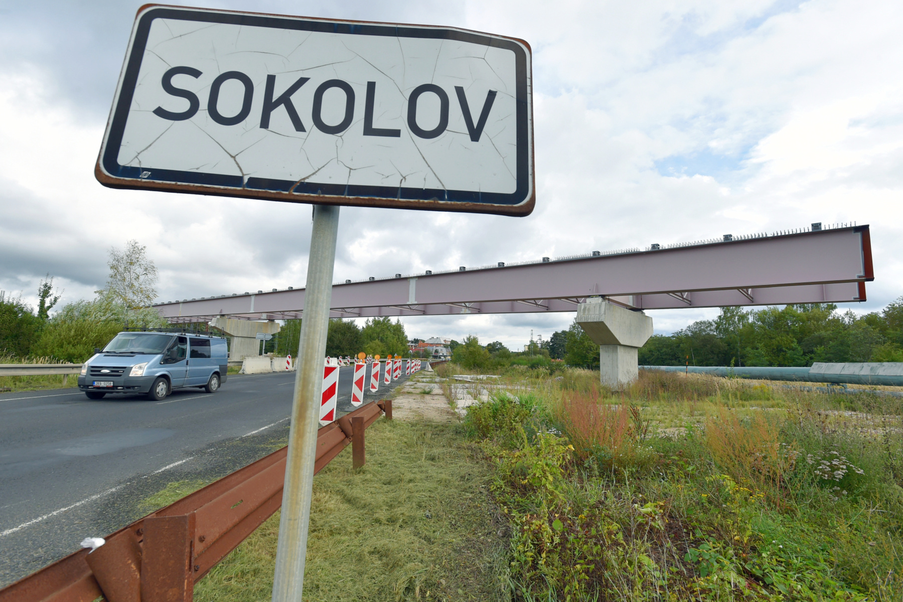 Stavba obchvatu Sokolova se protáhne zřejmě do konce roku 2019