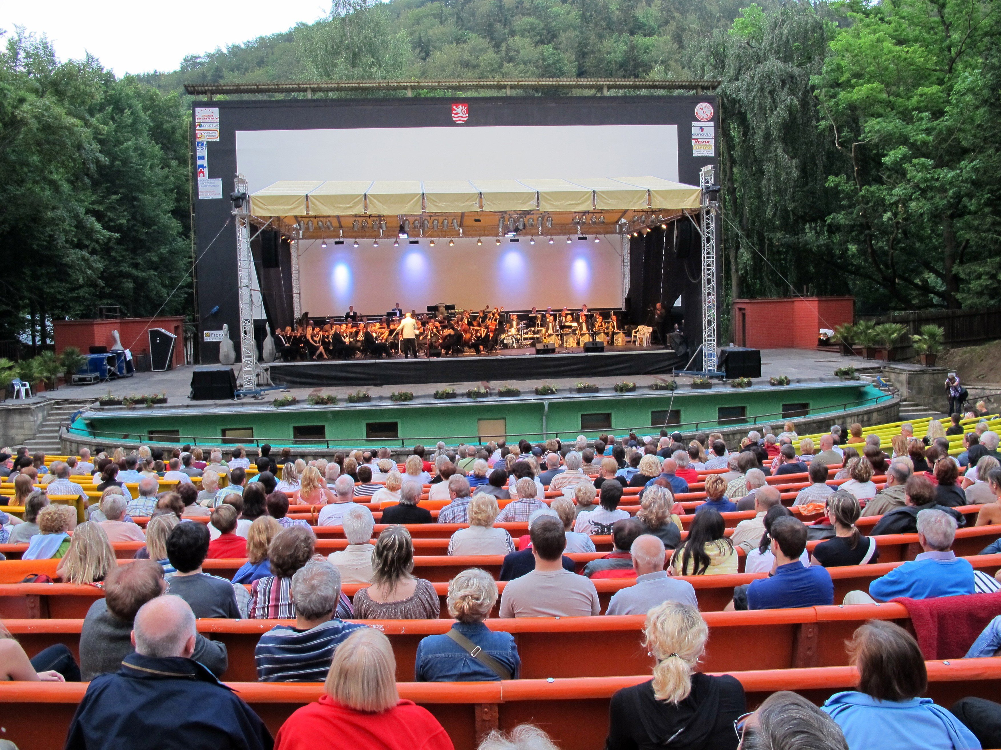 Letní kino Karlovy Vary (ilustrační foto)