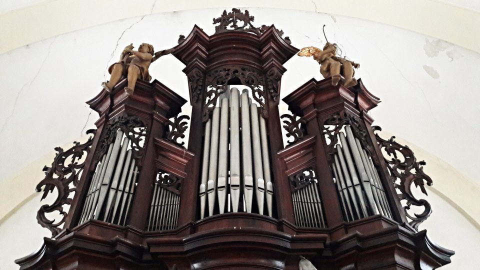 Varhany v kostele sv. Jiří