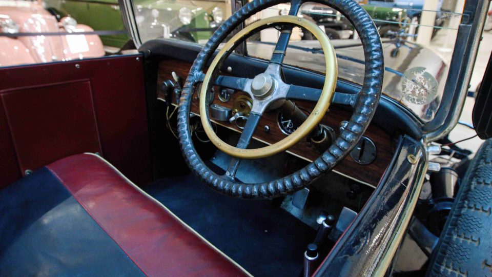 Interier Walter P Cabriolet | foto: Jaroslav Hoření, Český rozhlas Interier Walter P Cabriolet