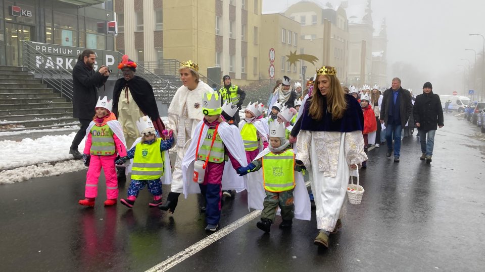 Tříkrálová sbírka v Karlových Varech