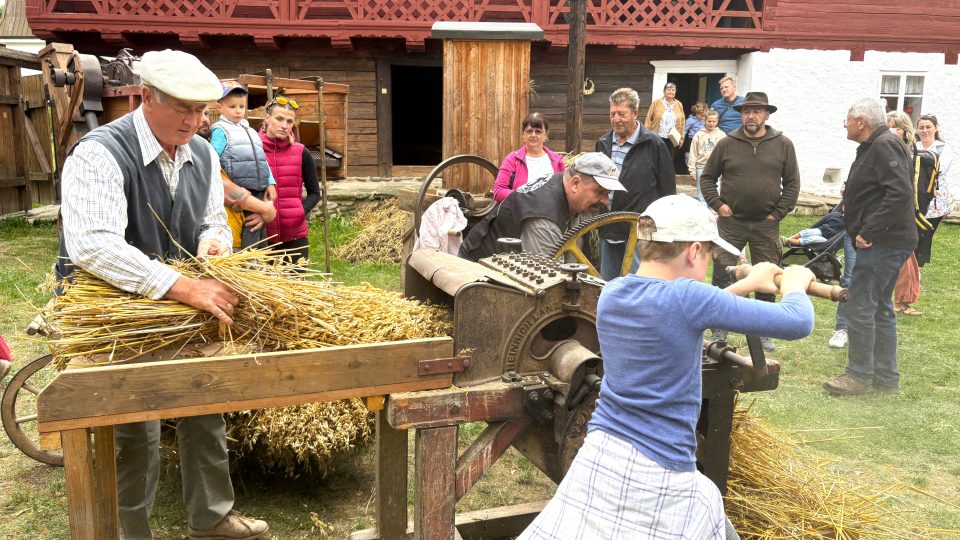 Dožínky v Milíkově na Chebsku