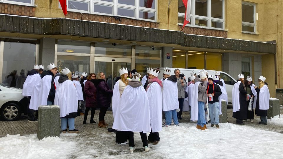 Tříkrálová sbírka v Karlových Varech