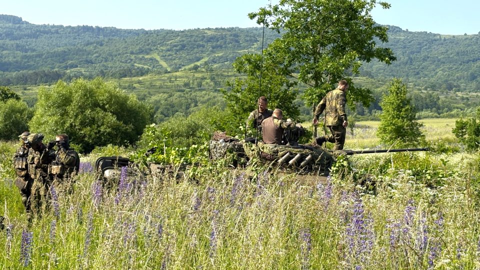 Cvičení České armády (Joint Fires 2025) na Doupově