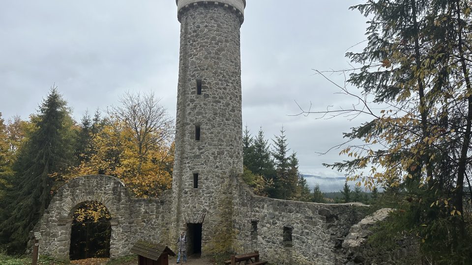 Rozhledna Hamelika u Mariánských Lázní | foto: Jana Strejčková, Český rozhlas Rozhledna Hamelika u Mariánských Lázní