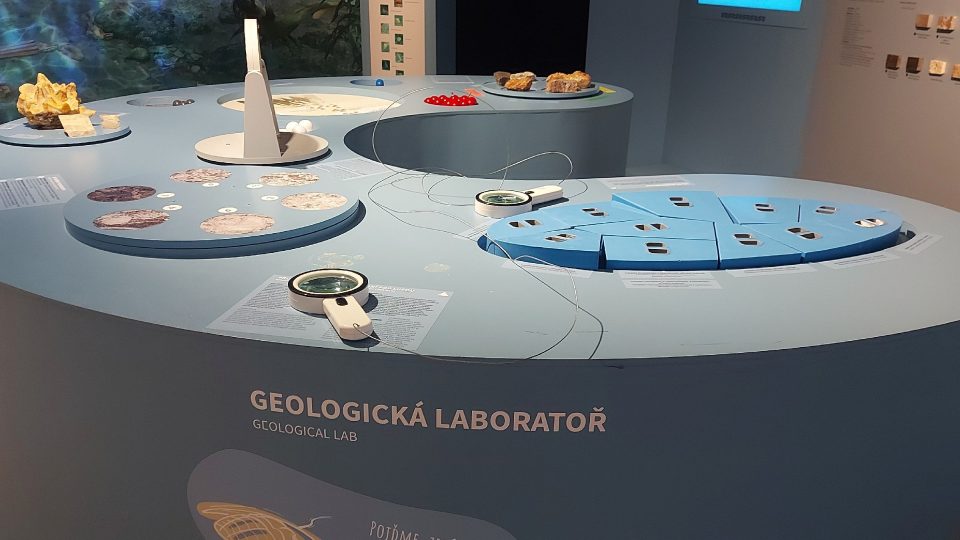 Geologická laboratoř pro malé a velké návštěvníky