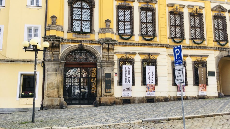 Galerie výtvarného umění sídlí na chebském náměstí
