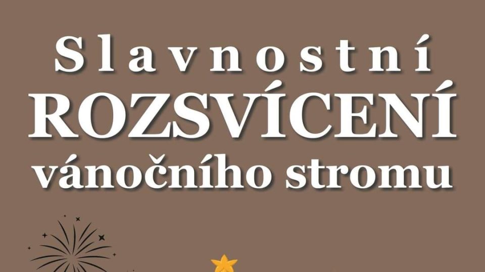 Rozsvícení vánočního stromu