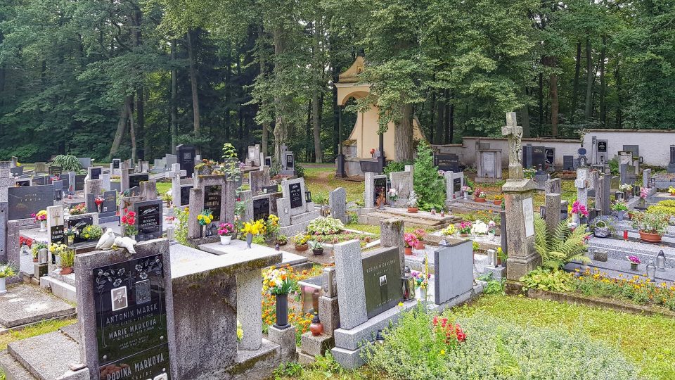 Lesní hřbitov Bradlo u Kamenice nad Lipou patří údajně k nejkrásnějším ve střední Evropě