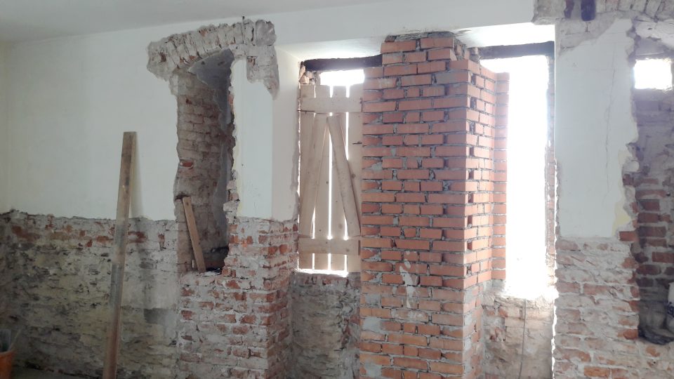 Tady vzniknou v budoucnu malometrážní městské byty | foto: Ivana Sedláčková, Český rozhlas, Český rozhlas Tady vzniknou v budoucnu malometrážní městské byty