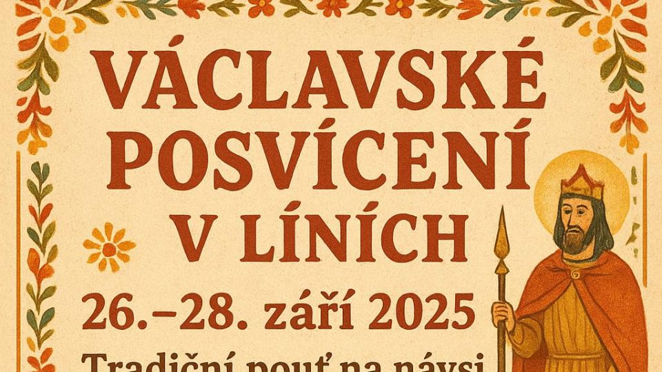 Václavské posvícení v Líních | foto: Obec Líně Václavské posvícení v Líních