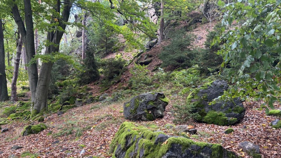 Úpatí Čertovy skály