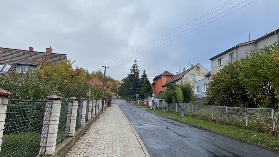 Hornická ulice v Sokolově
