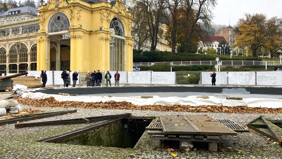 Rekonstrukce Zpívající fontány