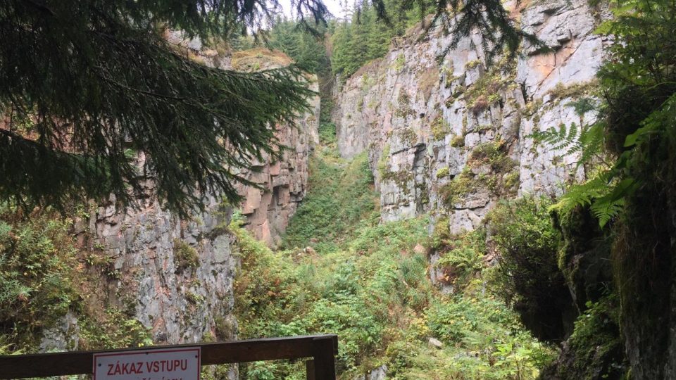 Vyhlídka na Vlčí jámu