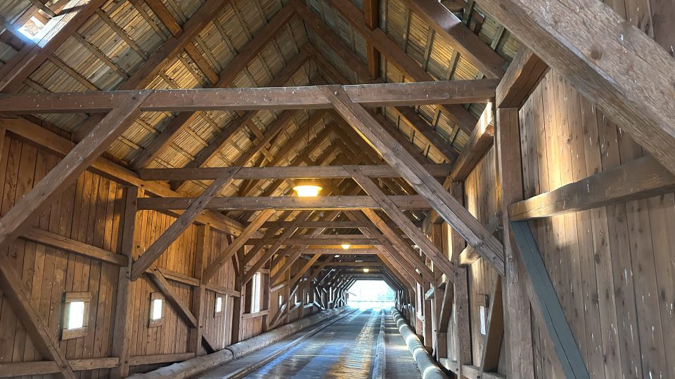 Most je dlouhý 62 metrů | foto: Jana Strejčková, Český rozhlas Most je dlouhý 62 metrů