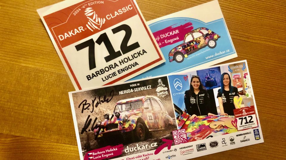 Cenné suvenýry z Dakar Classic 2024