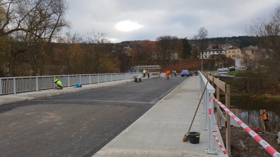 Doubský most se řidičům otevře už 5. prosince