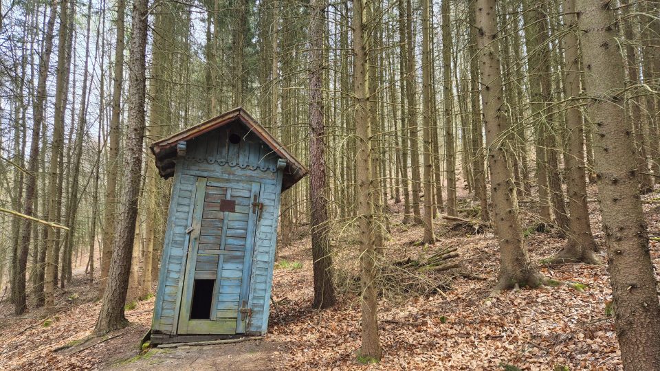 Poslední Lesní toaleta v Lázeňských lesích