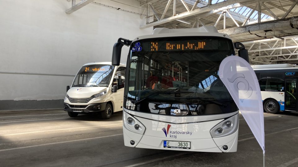 Nové autobusy Karlovarského kraje