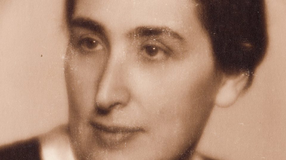 Božena Weinbergerová, maminka Jarmily (1939)