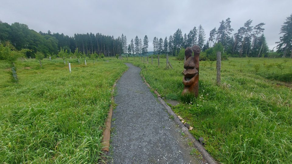 Jedna z částí podzemního telefonu