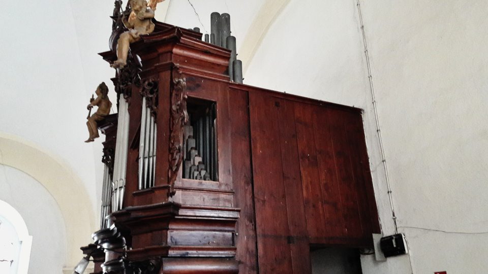 Varhany v kostele sv. Jiří