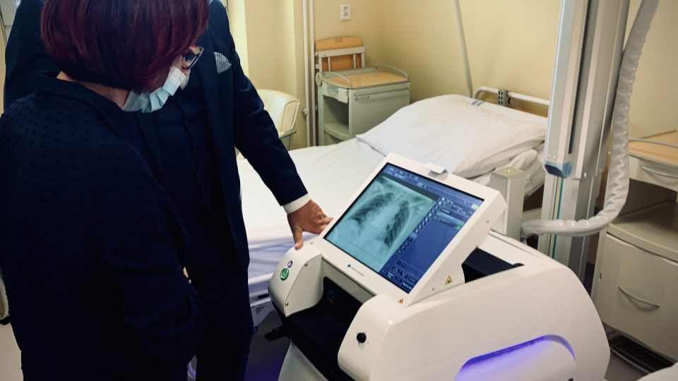 Nový mobilní rentgen v Karlovarské krajské nemocnici