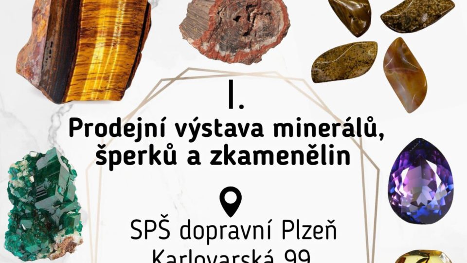 Prodejní výstava minerálů