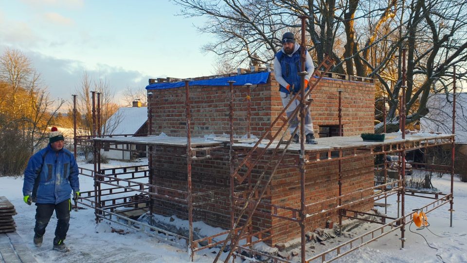 Rekonstrukce barokní kaple v Jesínkách