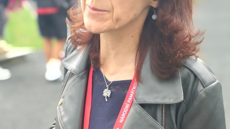 Kastelánka zámku Kozel Věra Polanová | foto: Jiří Trnka, Český rozhlas Kastelánka zámku Kozel Věra Polanová