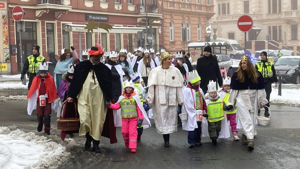 Tříkrálová sbírka v Karlových Varech