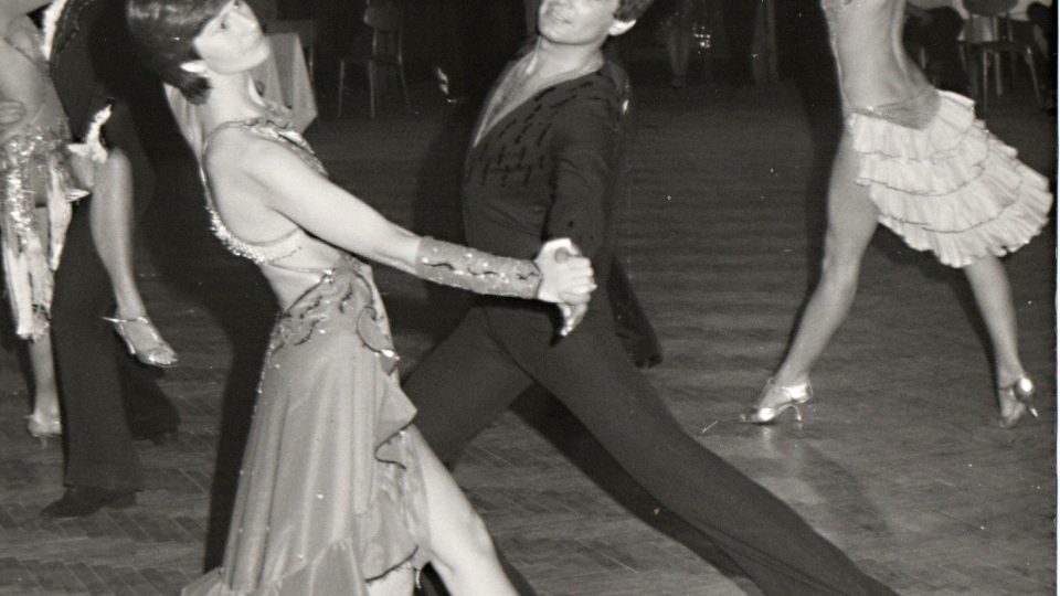Chebský taneční mistr Vladimír Hána v dobách své aktivní kariéry