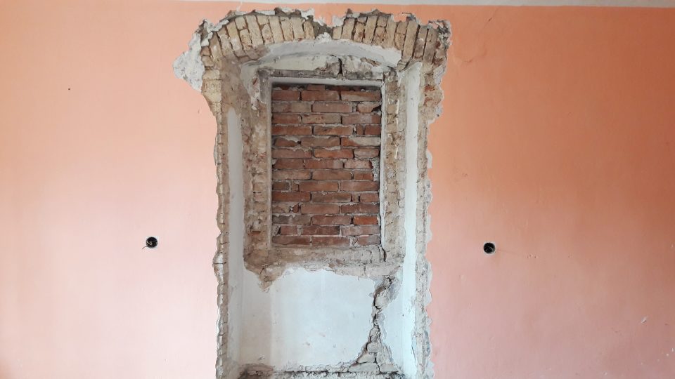 Tady vzniknou v budoucnu malometrážní městské byty | foto: Ivana Sedláčková, Český rozhlas, Český rozhlas Tady vzniknou v budoucnu malometrážní městské byty