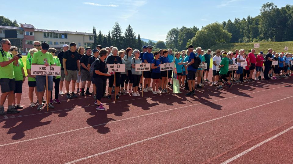 Finále sportovních her Rady seniorů v Sokolově | foto: Václav Malý, Český rozhlas Finále sportovních her Rady seniorů v Sokolově