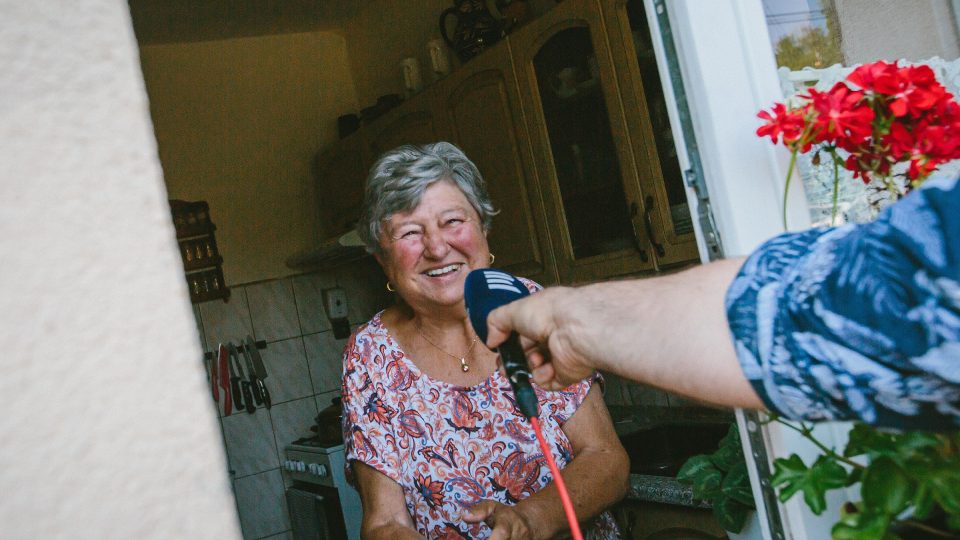 Vítá nás Anežka Jeřábková | foto: Jana Volková Vítá nás Anežka Jeřábková