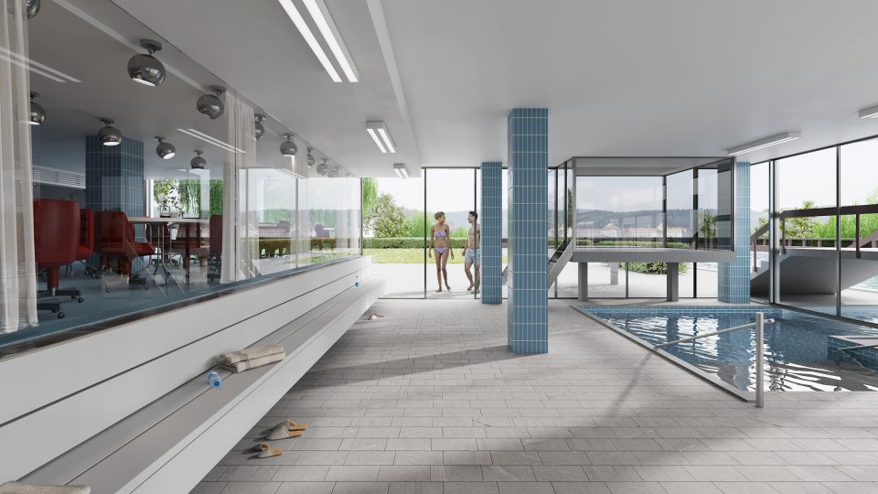 Modernizace hotelu Thermal a bazénového komplexu