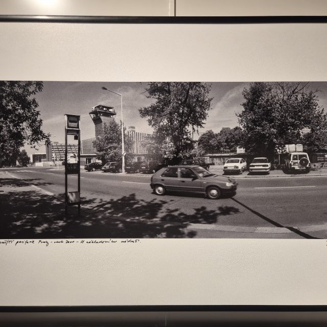 Snímek Rudolfa Junga na výstavě Město v chebské Galerii 4 | foto: Josef Šorfa,  Český rozhlas