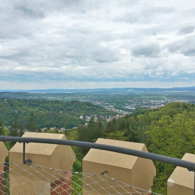 Výhled z Goethovy vyhlídky | foto: Jana Strejčková,  Český rozhlas