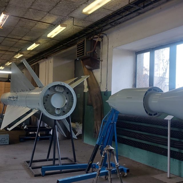 Rakety z muzea Davida Horského | foto: Gabriela Hykl,  Český rozhlas