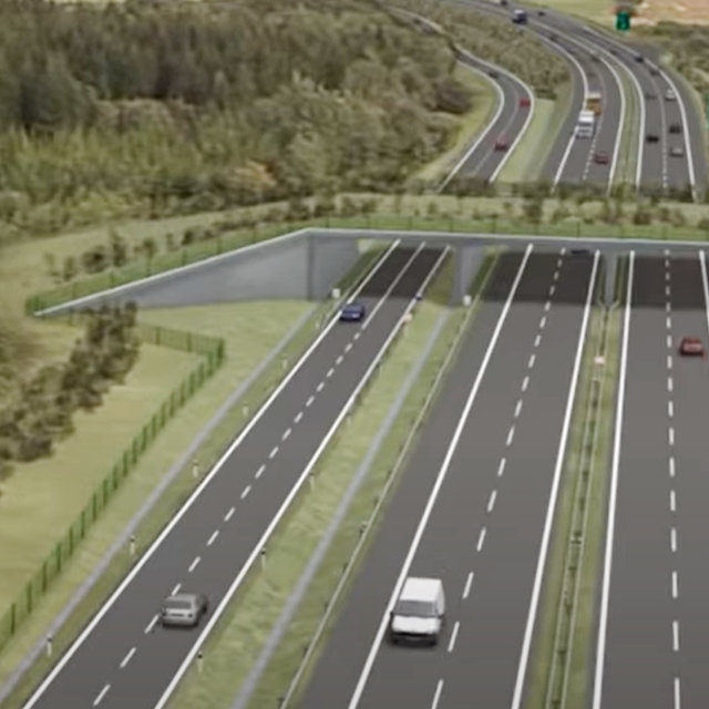 Vizualizace dálnice D6 v úseku Olšová Vrata - Žalmanov | foto: Ředitelství silnic a dálnic