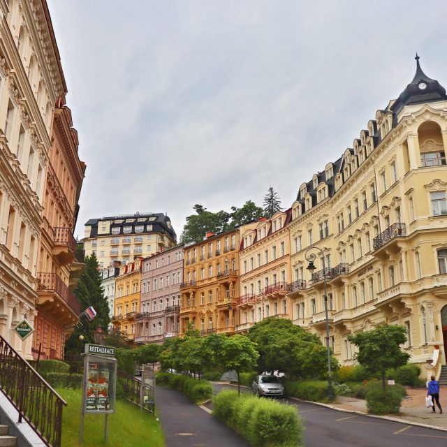 Hlavní dominantou města je lázeňství a několik lázeňských domů a hotelů | foto: Naďa Krásná,  Český rozhlas