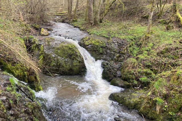 Lučinsko-svatoborské vodopády najdete mezi obcemi Dubina a Doupovské hradiště | foto: Jana Strejčková,  Český rozhlas