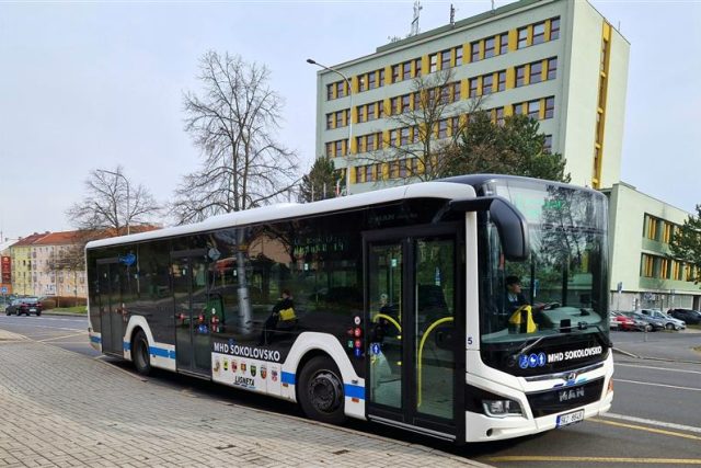 Autobus MHD v Sokolově | foto: Město Sokolov