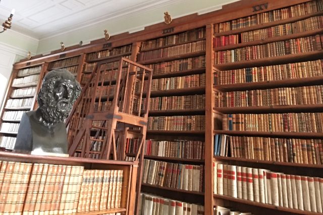 Knihovna slouží dodnes ke studijním účelům | foto: Jana Strejčková,  Český rozhlas