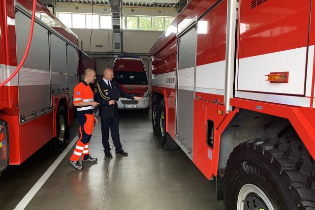 Nové zázemí hasičské stanice v Chebu | foto: Ivana Sedláčková,  Český rozhlas