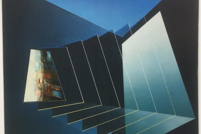 František Tumpach,  Reflexy a průhledy II | foto: Galerie umění Karlovy Vary