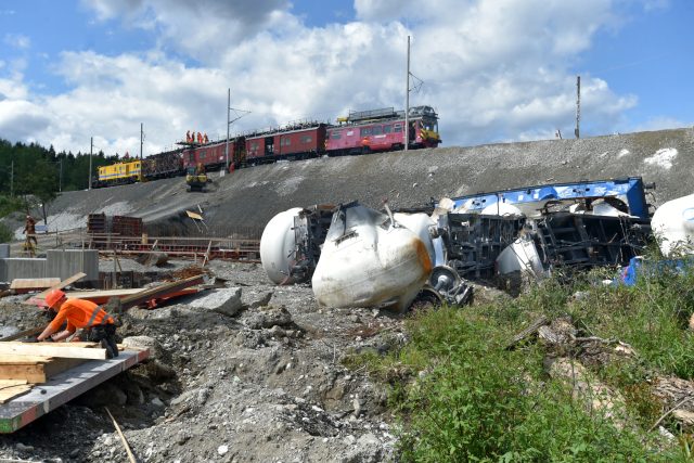 Nehoda na trati mezi Chodovou Planou a Mariánskými Lázněmi se stala 28. července | foto: ČTK