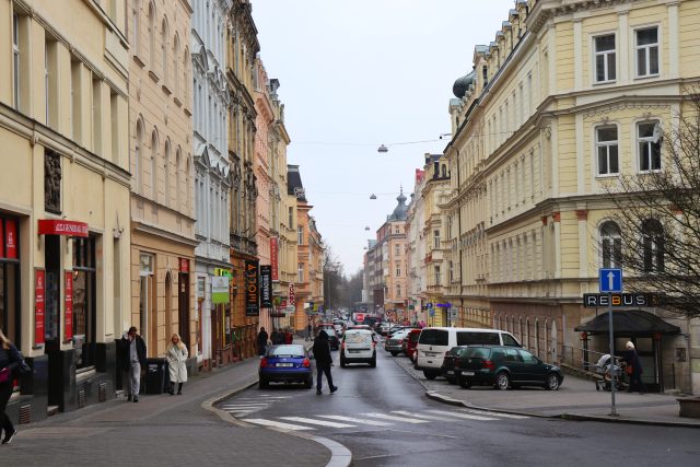 Jaltská ulice v Karlových Varech | foto: Naďa Krásná,  Český rozhlas